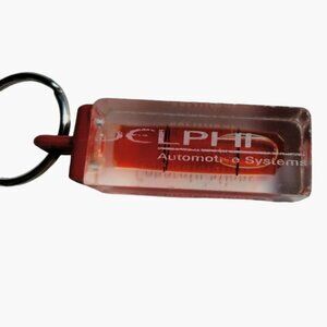 Delphi Keychain Level Tool Automotive Systems ISO 14001 Certified Key Ring